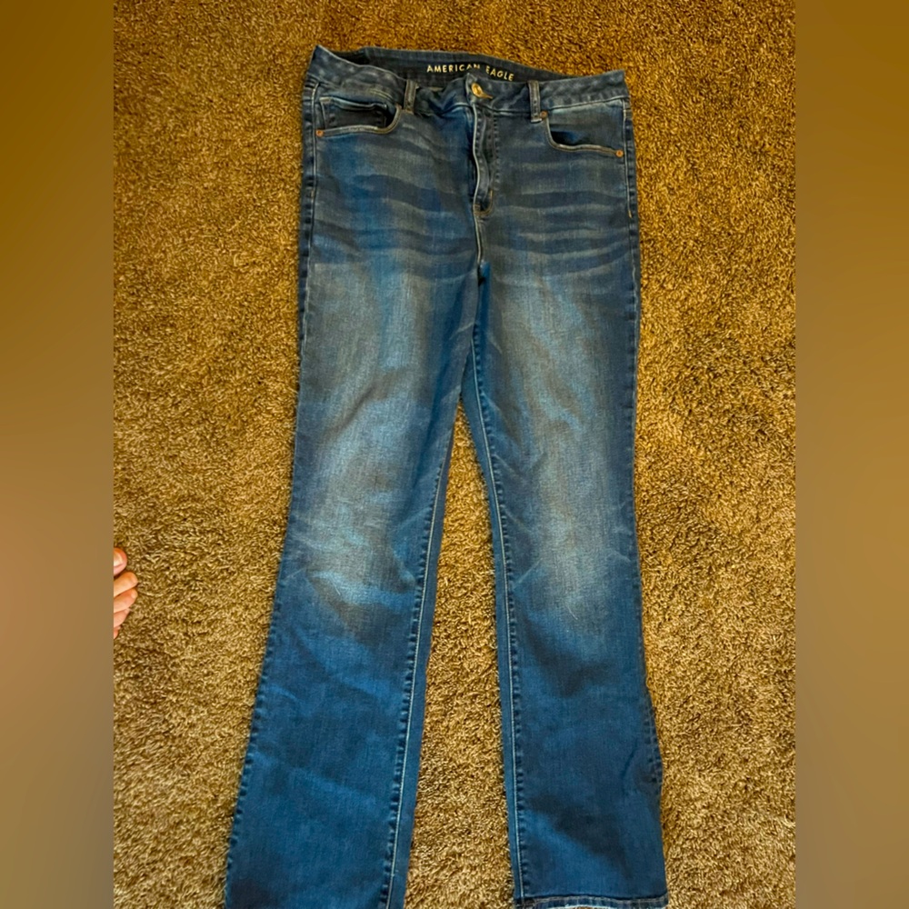American eagle curvy skinny kick jeans